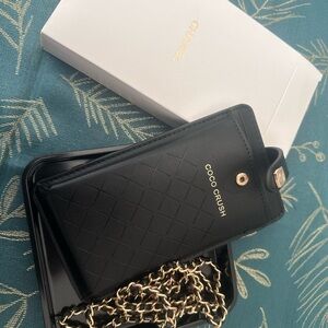 Coco crush phone holder/carrier - black